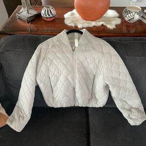 Lululemon Quilted Bomber Jacket